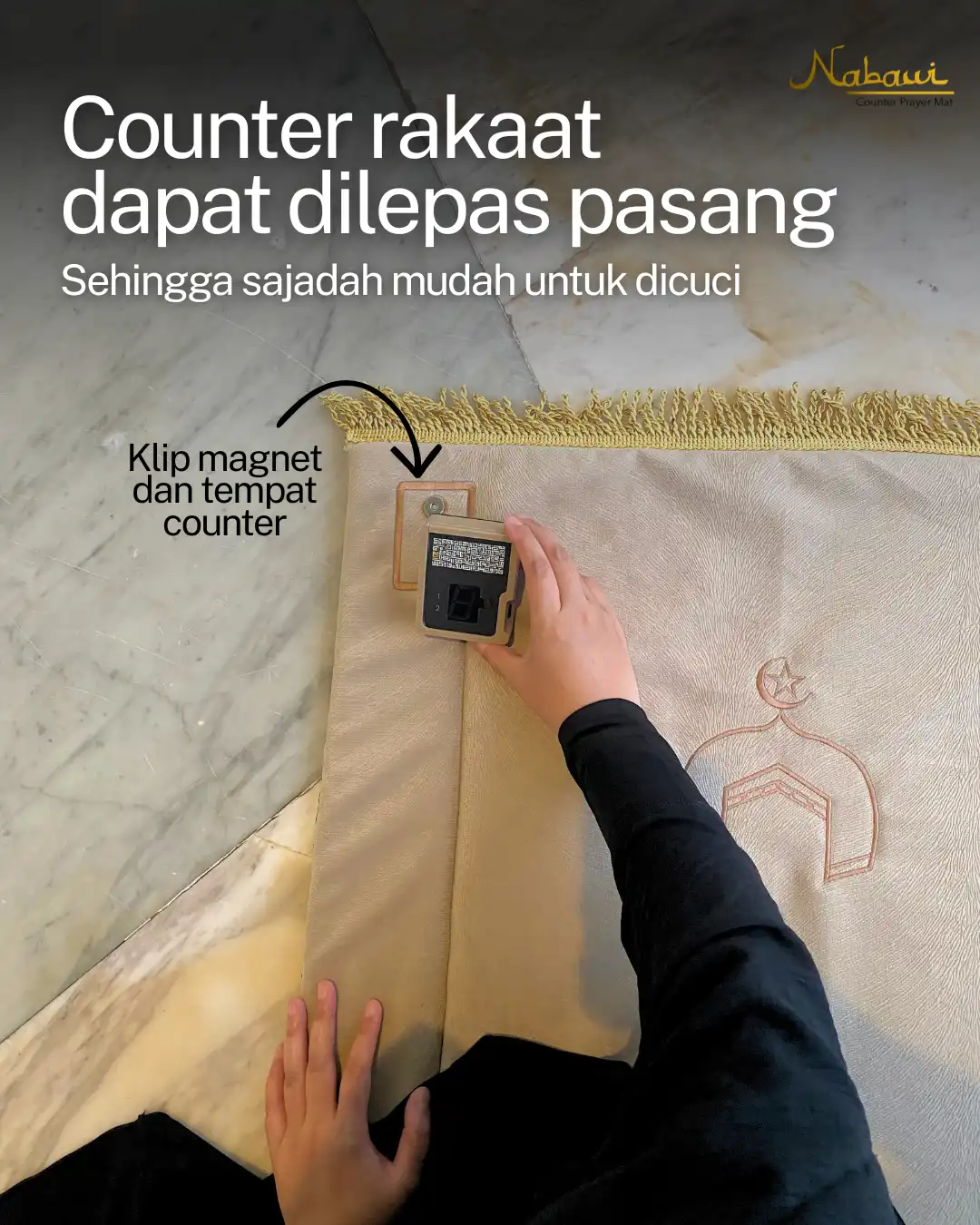 Sajadah Digital Busa 2 cm