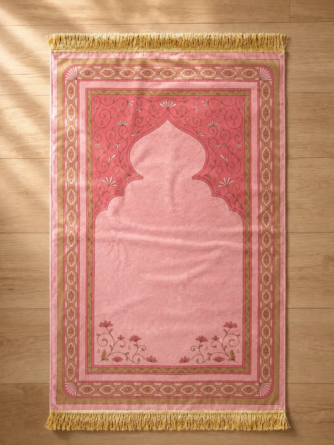 Sajadah Nawabi Digital - Motif Pink