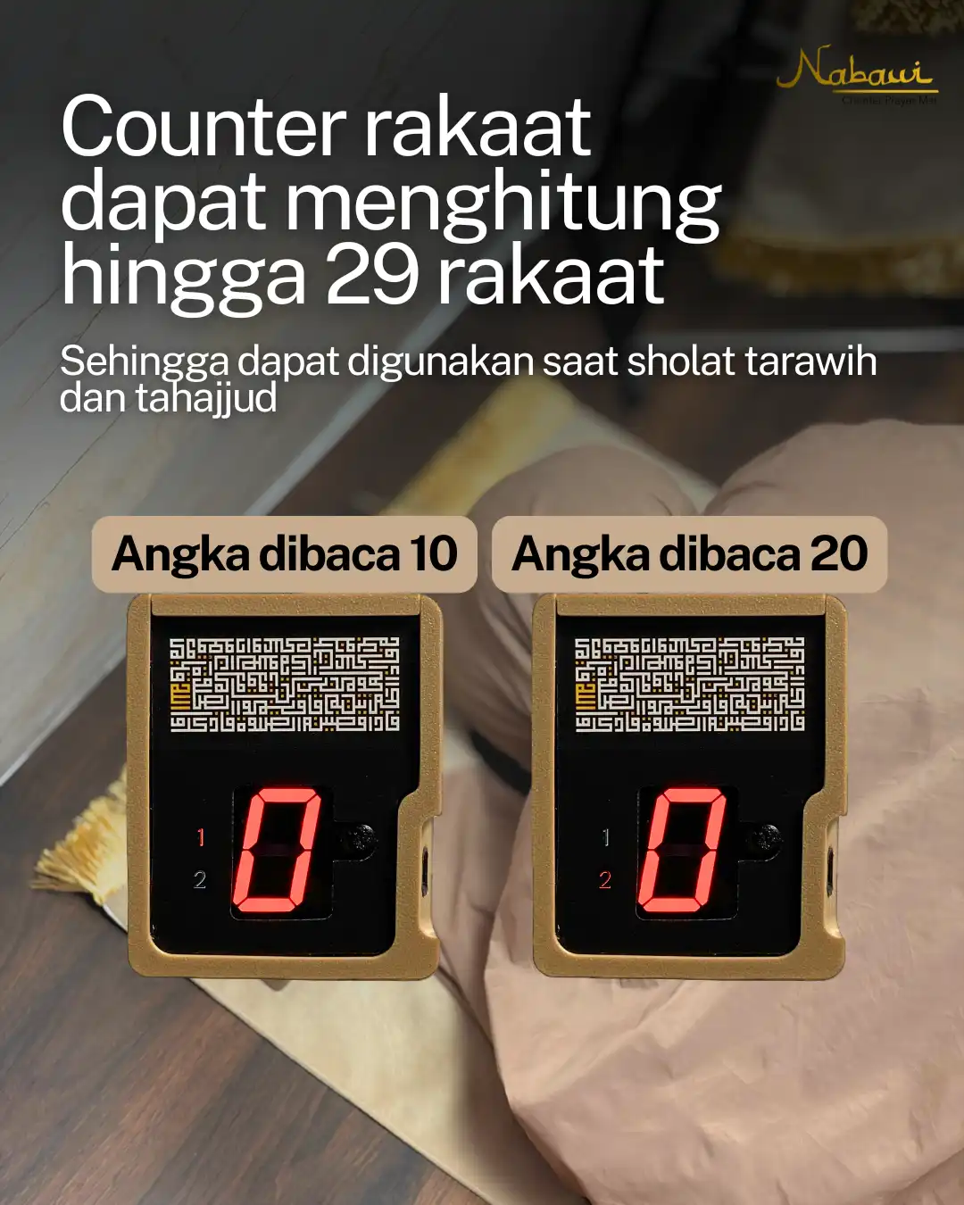 Sajadah Digital Busa 2 cm