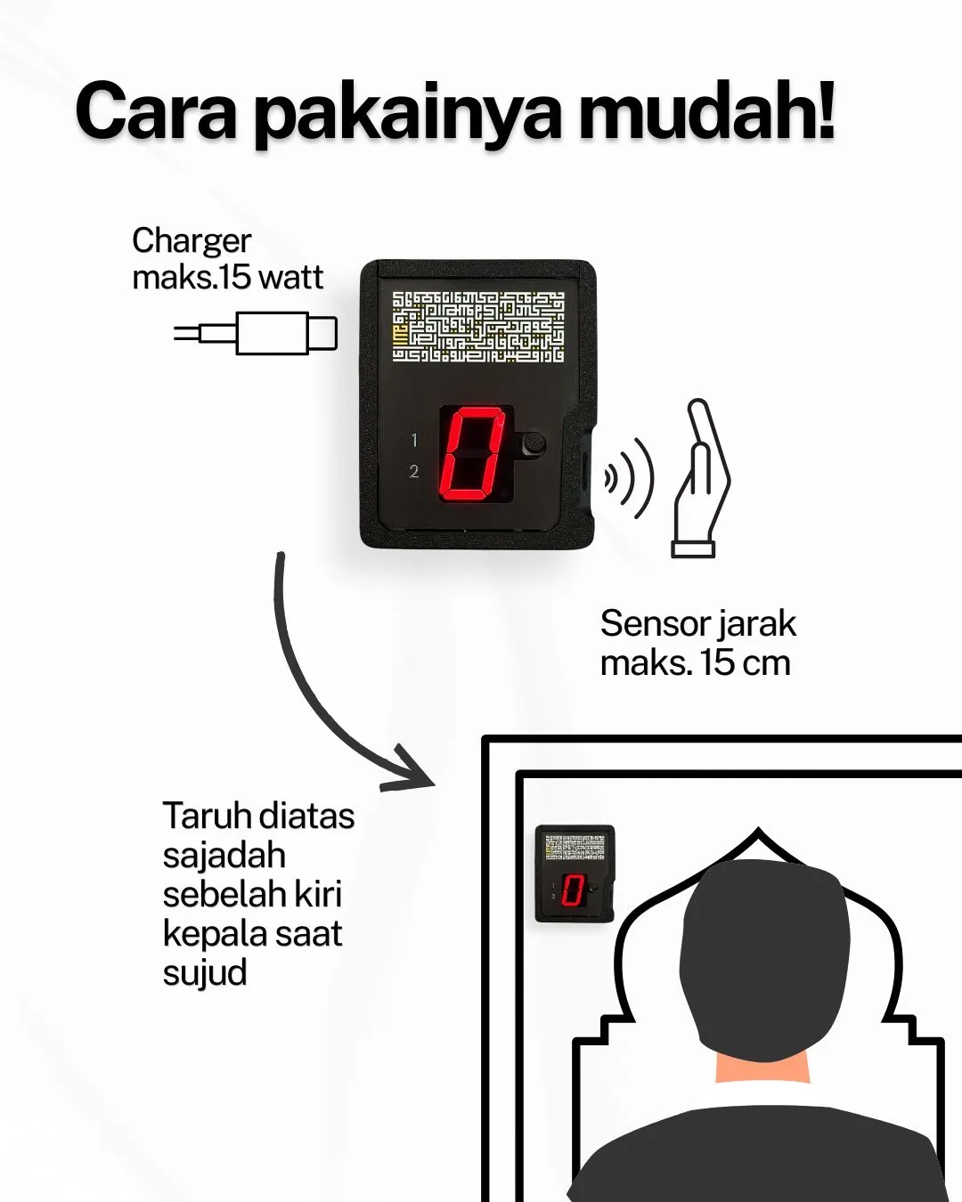 Sajadah Digital Busa 2 cm